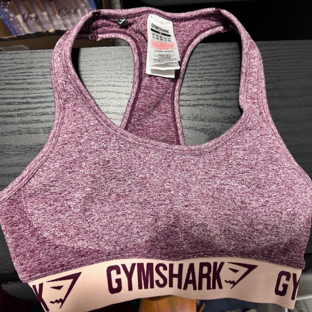 Gymshark Women's Maroon Sports Bra